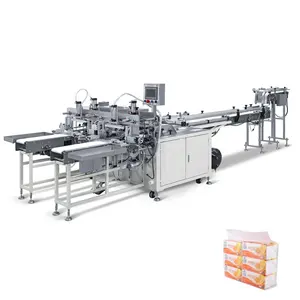 Low Price Semi Automatic Multi Bags Facial Tissue Paper Bundle Packing Machine
