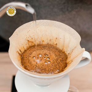 OOLIMAPACK Filtres à café jetables écologiques non blanchis de qualité supérieure, portables, <span class=keywords><strong>2</strong></span>-6 <span class=keywords><strong>tasses</strong></span>, pour cafetières à <span class=keywords><strong>filtre</strong></span> et pour le café à la main - Product Image 1