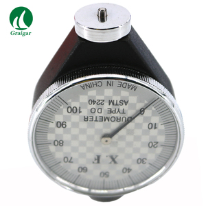 เครื่องทดสอบความแข็งแบบพกพาของ <span class=keywords><strong>LX</strong></span>-OO เครื่องทดสอบยางชายฝั่ง00แบบมีฟองซิลิโคนนิ่มมากสำหรับเคี้ยวหมากฝรั่งทดสอบช่วง0-100HOO - Product Image 5