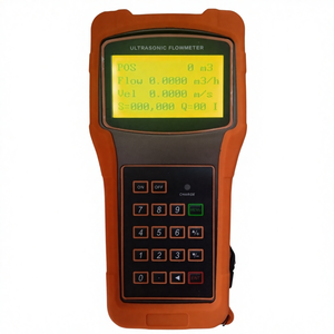 Débitmètre ultrasonique portable à pince pour la mesure de l'eau et du pétrole, prise en charge OEM personnalisée, écran LCD numérique portable - Product Image 1