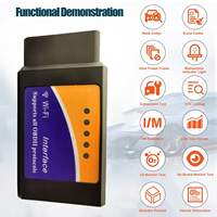Escáner Inalámbrico OBD2 ACETOP ACEB18, Herramienta de Diagnóstico, Lector de Códigos de Vehículos, Herramienta de Escaneo para Automóviles, Reinicio, Eliminación de la Luz de Verificación del Motor