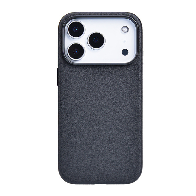 Custom Logo Luxury Napa Genuine Leather Full Protective Cover Magnetic Phone Case for iPhone 18 17 16 15 14 13 Pro Pro Max
