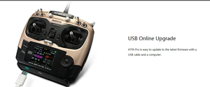 Radio AT9S Pro 10 canaux avec récepteur <span class=keywords><strong>R9DS</strong></span>, radiocommande pour hélicoptère RC, quadricoptère, drone, accessoires de voiture - Product Image 4