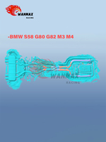 Tuyau en Z à longueur égale avec double collecteur intermédiaire pour BMW G80 M3 G82 M4 S58 |   Acier inoxydable 304 |   Sans grincements et tonalité profonde