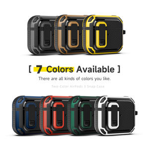 Funda protectora para <span class=keywords><strong>AirPods</strong></span> <span class=keywords><strong>Pro</strong></span> 2ª/<span class=keywords><strong>1</strong></span>ª generación, carcasa ultradura de cuerpo completo, con cerradura, 3 - Product Image 6