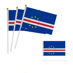 Nuoxin Popolare 2026 Set di 27 Bandiere del Capo Verde per Tifosi di Calcio e Eventi Sportivi, Ideale per Promozioni - Product Image 2