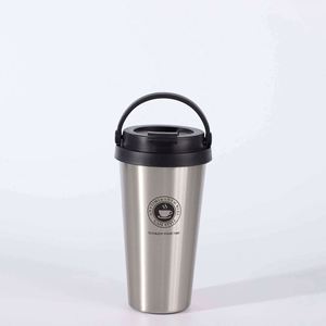Stainless Steel Tumbler With Lid Gold Color Vacuum Insulated Travel Mug Minimalist Design For <b>Coffee</b> Tea Anytime Anywhere - Product Image 4