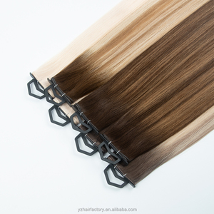 ผมต่อแท้แบบตรง ขายดี 100% ผมมนุษย์แท้ Genius Weft แบบเป็นมัด - Product Image 6