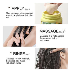 UUKKG ครีมมาส์กผมมะกอกสำหรับผมเสีย บำรุงผมให้เรียบลื่น ซ่อมแซม บำรุงหลังการทำดัดผม - Product Image 4