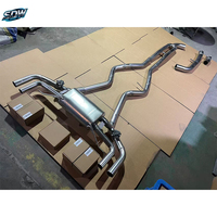 Sistem Knalpot Performa Tinggi untuk BMW M340i 520i 530i 540i M550i G30 G38 Pipa Knalpot Catback Berkatup