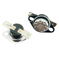 Ksd301 16a 250v Thermostat de fer à vapeur à interrupteur thermique bimétallique Élément chauffant Thermostat électrique pour protecteur thermique de l'eau