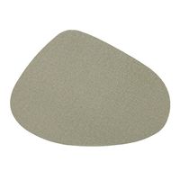 Set de table en cuir irrégulier moderne, durable, antidérapant et isolant thermiquement pour table à manger et mariage