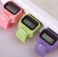 Nouveau Compteur Numérique Mini LCD 2025 à Anneau pour Doigt, Compteur de Golf Sportif, Compteur Tasbih Numérique Musulman