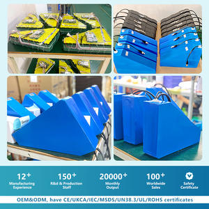 Batería de Litio Triangular Personalizada de 80A 100A BMS 48V 52V 60V 72V 20Ah 28Ah 30Ah 40Ah con Cargador de 5A para Bicicleta Eléctrica - Product Image 6