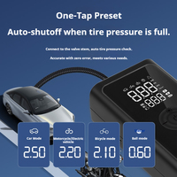Wireless Smart Tire Inflator with Digital Display for Cars