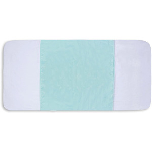 Almohadilla de <span class=keywords><strong>cama</strong></span> impermeable al por mayor, almohadilla de incontinencia, absorbente, lavable, reutilizable, con alas - Product Image 4
