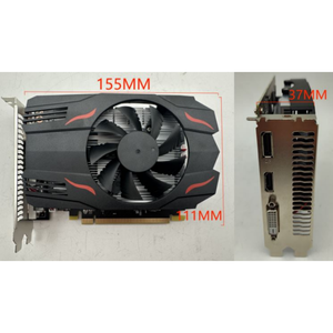 Nouvelle carte graphique de jeu pour ordinateur de bureau GS Radeon 550 4 Go GDDR5 128 bits PCIe avec ventilateur, GPU haute performance, idéale pour le jeu sur ordinateur de bureau et - Product Image 3
