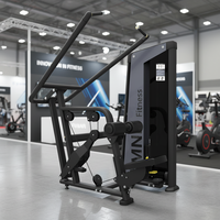 Mesin Pulldown Pin Loaded untuk Latihan Punggung Atas di Gym Komersial