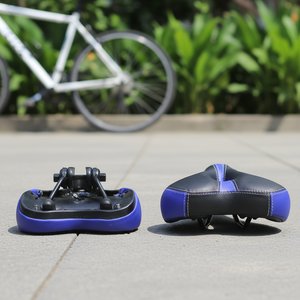 Vente directe d'usine <span class=keywords><strong>de</strong></span> <span class=keywords><strong>selle</strong></span> <span class=keywords><strong>de</strong></span> vélo <span class=keywords><strong>de</strong></span> montagne respirante, à trous centraux, amortissante, confortable, douce et élégante - Product Image 6