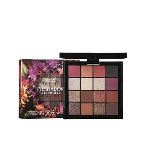 Menow Eyeshadow Palette 16 Colors Long-lasting Eye Shadow Make Up Kit Cosmetics Custom Logo Eyeshadow Palette