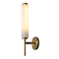 Lampu dinding kamar tidur desainer sederhana Nordic Modern lampu dinding marmer mewah untuk Hotel samping tempat tidur vila ruang tamu aplikasi makan