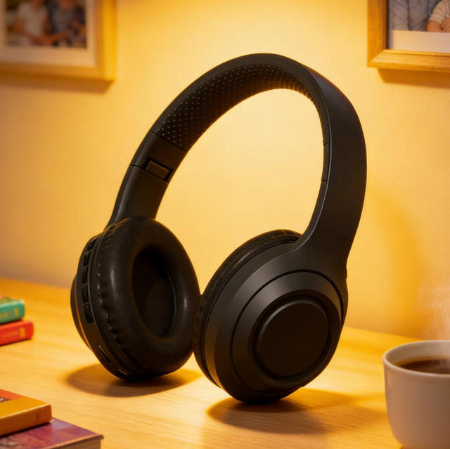 OEM Headphones Adjustable Over-Ear Wireless Headphones with HiFi Stereo Sound Foldable Design for Travel & Work