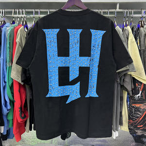 Camisetas de Alta Calidad 100% Algodón para Hombre, Ropa Urbana, Camisetas Gráficas Y2K, Camisetas Extra Grandes, Camiseta Life Hustlers para Hombre - Product Image 3