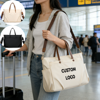 Tas Kerja Wanita Custom, Tas Laptop Kantor OEM, Tas Tote Bisnis dengan Logo, Tas Tote Wanita Muat Laptop 15 Inch CB01