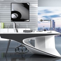Ensemble de bureau et de chaise de style européen moderne, design de haute technologie, couleur personnalisée
