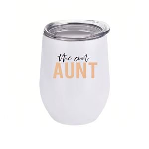 Tasse à œufs par sublimation très vendue, verre à vin de mariage, tasse isotherme en acier inoxydable 12oz, cadeau d'affaires - Product Image 6