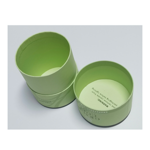 Cilindro de color reciclable duradero, caja de papel, embalaje de tubos, materiales reciclados, cajas rígidas en relieve, Cierre magnético, tamaño personalizado - Product Image 2