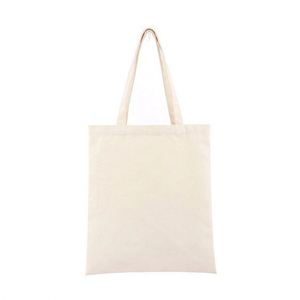 Design Wholesale Solid-color Hand-held Canvas <b>Bags</b> in Stock Blank Shopping Handbags - Product Image 3