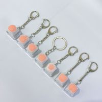 Porte-clés JAMELIN, porte-clés anti-stress, pendentif pour clavier mécanique, cadeaux anti-stress, porte-clés, capuchon de touche pour clavier