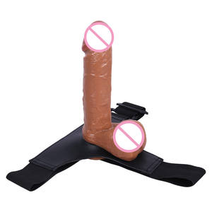 समलैंगिक महिलाओं के लिए बेल्ट के साथ डिल्डो पर थोक यथार्थवादी पट्टा सेक्स नरम डिल्डो महिला हस्तमैथुन सेक्स खिलौने - Product Image 3