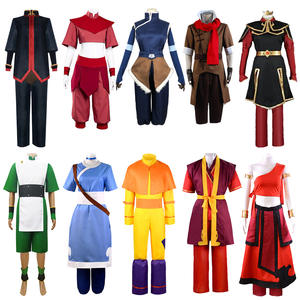 Anime <span class=keywords><strong>Avatar</strong></span> l'ultimo Airbender Katara Fire Nation Aang Cosplay Costume per donne adulte Halloween carnevale vestiti di alta qualità - Product Image 1
