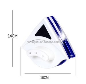 Nettoyeur de <span class=keywords><strong>vitres</strong></span> magnétique industriel à double face, à longueur réglable, en acier inoxydable, avec glissière, brosse de lavage - Product Image 5