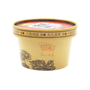Kem Cốc giấy với nắp giấy và muỗng tùy chỉnh khác nhau Ice Cream cốc giấy - Product Image 6