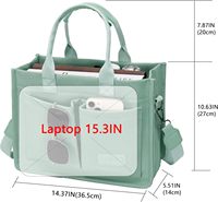 Grand sac fourre-tout en toile pour femme, sac à bandoulière, sac à main, sac de voyage, sac de sport avec motif de lettres, pour ordinateur portable, livres