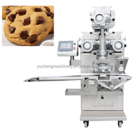 Prix Usine Nouvelle Machine Automatique de Fabrication de Biscuits aux Pépites de Chocolat Grande Capacité 220V à Commande Tactile avec Remplissage et Enrobage Automatiques