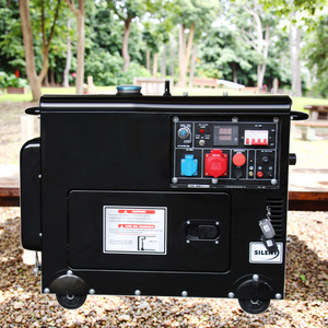 Générateur Diesel Portable Super Silencieux à Alternateur en Cuivre, Étanche, 3kW 5kW 8kW 10kW, 220V 380V 50/60HZ, Sans Balais, ATS, en Promotion - Product Image 1