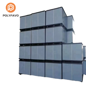 Nestable 48 "X 40" X 45 "X 45" kotak lipat palet bergelombang dapat digunakan kembali wadah lipat dapat ditumpuk - Product Image 1
