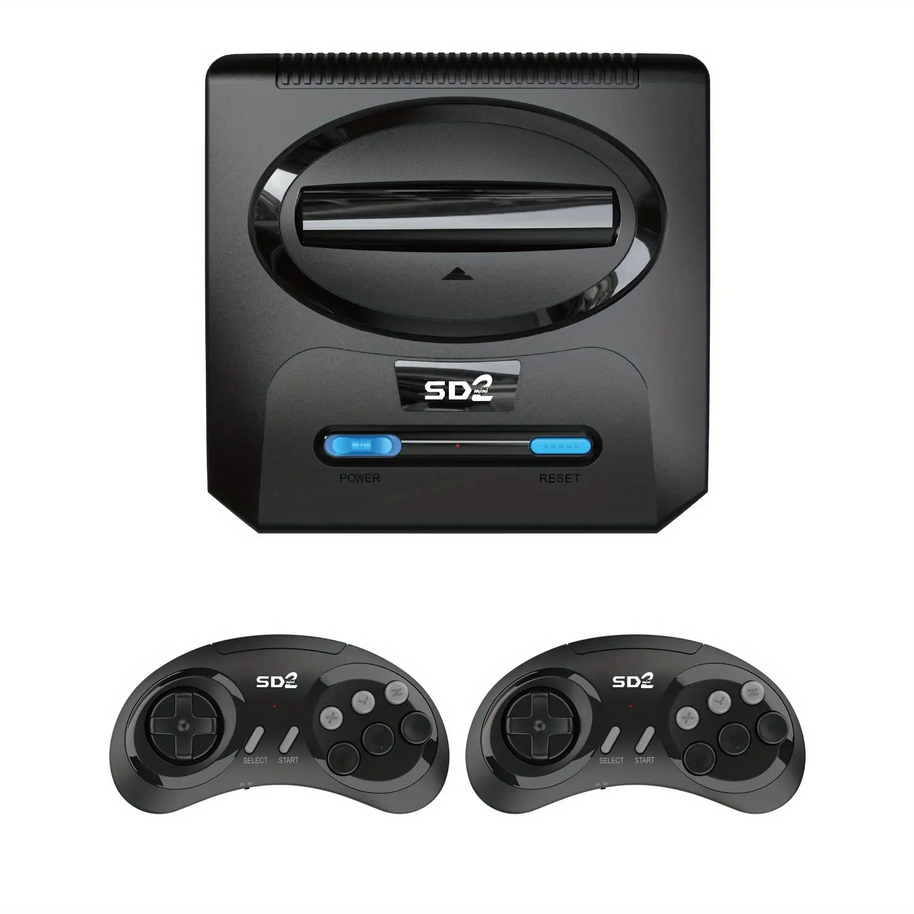 2,4G inalámbrico MD2 16 bits 4K salida HDMI TV Video Plug N Play tarjeta TF consolas de juegos portátiles electrónica