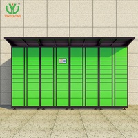 Casier intelligent extérieur Yinlong pour livraison de colis, casier électronique automatique pour colis, accès autonome 24h/24, armoire à colis