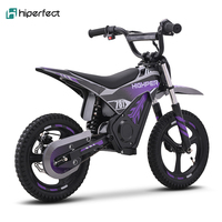 Nouveau électrique tout-terrain Pit Bike 250W moteur sans balais 12 "chaîne entraînement Dirt Bike moto pour enfants avec CE
