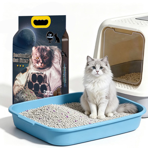 Litière hypoallergénique pour chats en granulés de montmorillonite, sans parfum, anti-odeurs, pour chats d'intérieur, prix direct usine - Product Image 1