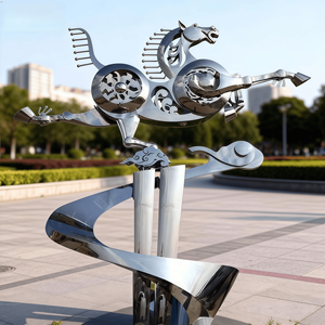 Scultura Personalizzata in Acciaio Inossidabile, Specchio Paesaggistico, Decorazione Cava, Grande <span class=keywords><strong>Cubo</strong></span> <span class=keywords><strong>di</strong></span> <span class=keywords><strong>Rubik</strong></span> Intagliato, Decorazione Quadrata per Esterni - Product Image 5