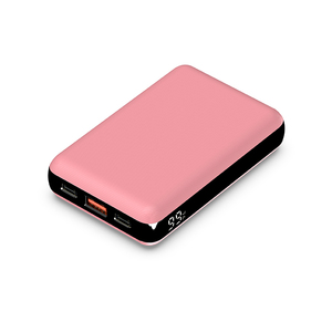 Venta al por mayor 20000mAh bancos de energía portátiles de moda 30W ABS rápido conveniente pequeño cargador de viaje con cable 5V LED características tipo C - Product Image 2