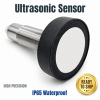 Sensor Jarak Ultrasonik LORDDOM 6m Rentang Pengukuran NPN, PNP, 4-20mA, 0-10V, 2NPN, 2PNP, Output RS485 IP65 CE RoHS