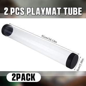 Tubo de Plástico Transparente Personalizado para Empaque de Mouse Pad con Tapa - Product Image 2