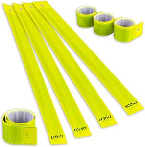 Fluo สร้อยข้อมือตบเพื่อความปลอดภัยสีเหลืองสะท้อนแสงสำหรับโปรโมชัน - Product Image 6